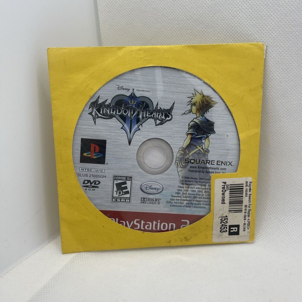 KINGDOM HEARTS 2 (Sony PlayStation 2) (2006)
